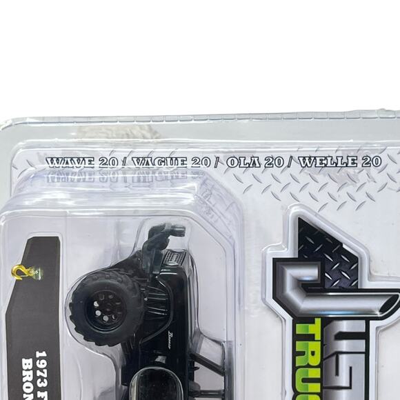 Jada Toys "Just Trucks" 1973 Black Ford Bronco Die-Cast Replica 1/32 Scale NIP - Picture 5 of 6